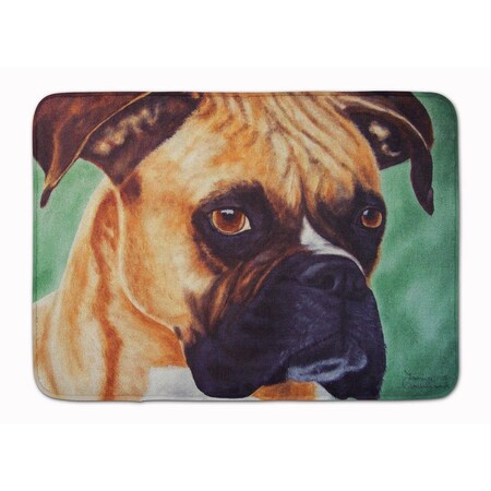 Carolines Treasures Boxer by Tanya and Craig Amberson Machine Washable Memory Foam Mat AMB1029RUG